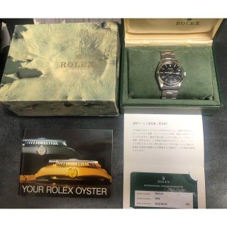 ROLEX - ロレックス オイスターデイト 6694 手巻 黒文字盤の通販 by ...