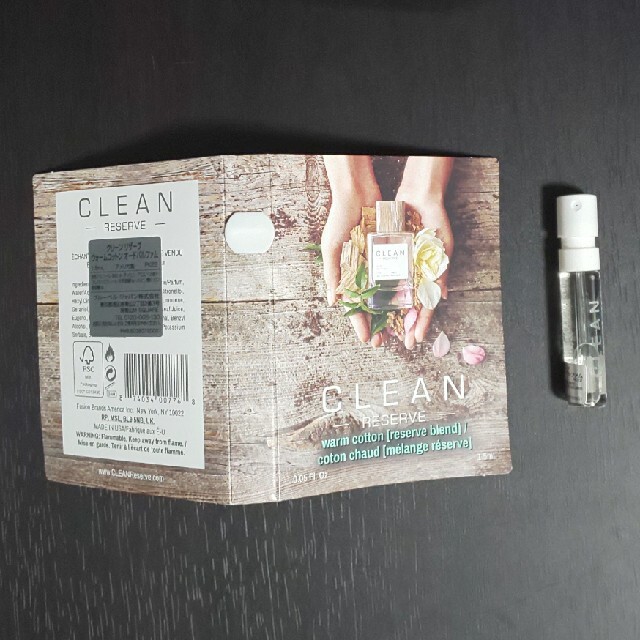 CLEAN(クリーン)のCLEAN RESERVE オードパルファン 試供品 コスメ/美容の香水(香水(女性用))の商品写真