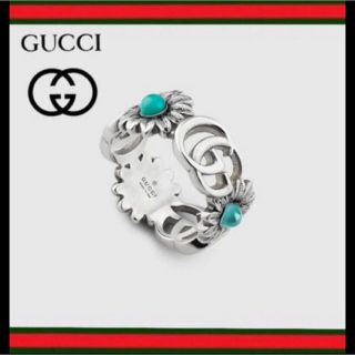 グッチ(Gucci)のGUCCI リング 14号 doubleg flower ring(リング(指輪))