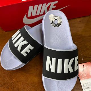 ナイキ(NIKE)の新品未使用✴︎NIKEナイキ ロゴ入りサンダル 23箱有り(サンダル)