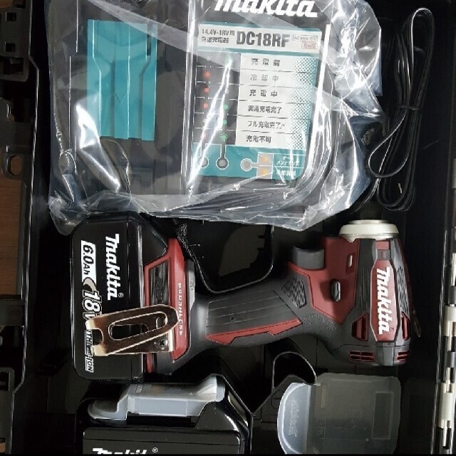 Makita(マキタ)のマキタインパクトドライバ18v 赤 インテリア/住まい/日用品の文房具(その他)の商品写真