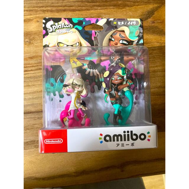 任天堂(ニンテンドウ)の【Splatoon amiibo】テンタクルズ（ヒメ&イイダ）セット エンタメ/ホビーのフィギュア(ゲームキャラクター)の商品写真