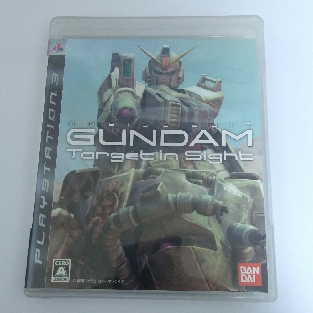 BANDAI(バンダイ)の[PS3] 機動戦士ガンダム ターゲット イン サイト エンタメ/ホビーのゲームソフト/ゲーム機本体(家庭用ゲームソフト)の商品写真