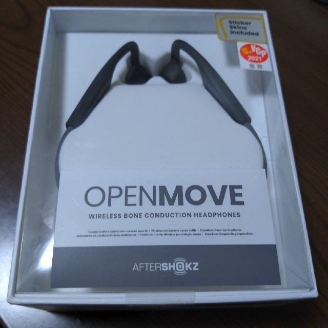 AfterShokz OpenMove 骨伝導イヤホン ワイヤレス