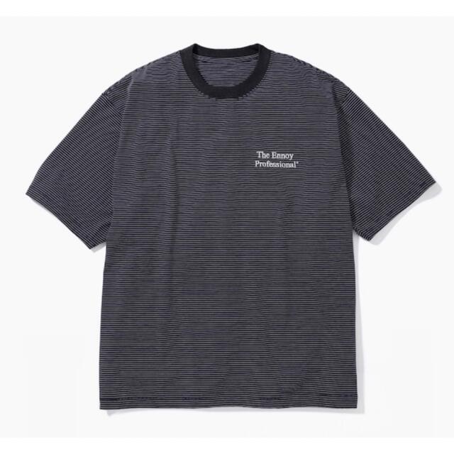 トップスEnnoy S/S Border T-Shirt エンノイ ボーダーTシャツXL