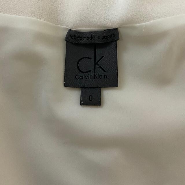 ck Calvin Klein(シーケーカルバンクライン)の【美品】カルバンクライン Calvin Klein トップス ノースリーブ レディースのトップス(カットソー(半袖/袖なし))の商品写真