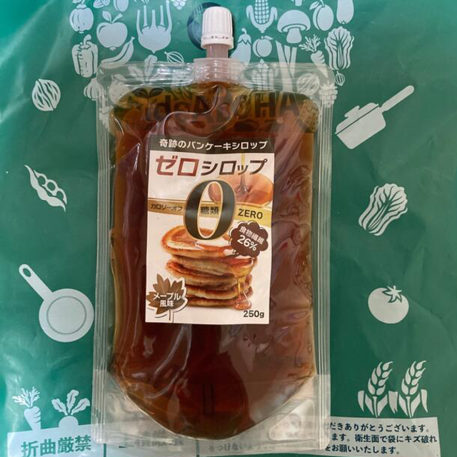 新品　糖類ゼロシロップ 250g メープルシロップ 風味 パンケーキシロップ  コスメ/美容のダイエット(ダイエット食品)の商品写真
