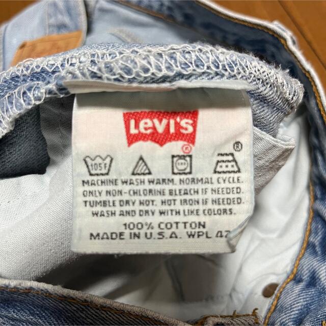 Levi's(リーバイス)の【古着】Levi's 501 90′s ダメージデニム ジーンズ メンズのパンツ(デニム/ジーンズ)の商品写真