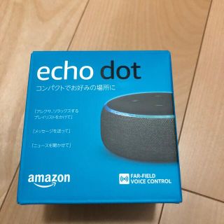 エコー(ECHO)のエコードット　第3世代　チャコール(スピーカー)