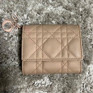 ディオール(Dior)のDior Lady Dior ロータスウォレット(財布)