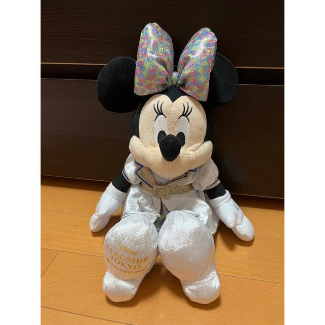 Disney(ディズニー)のフラッグシップ東京＊オープン記念限定＊ぬいぐるみ＊ミニー エンタメ/ホビーのおもちゃ/ぬいぐるみ(ぬいぐるみ)の商品写真