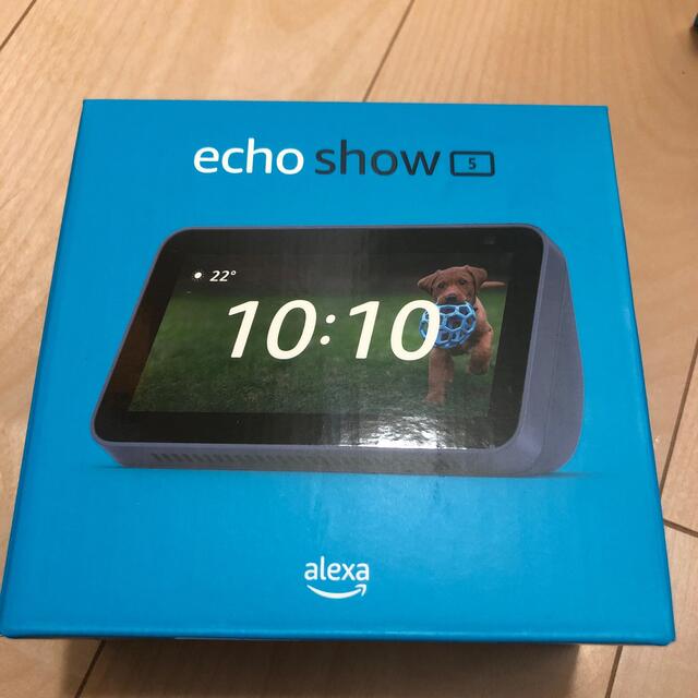 ECHO Echo Show (エコーショー5) 第2世代 ディープシーブルーの通販 by たんたかたん Echo Show 第2世代 ブルー
