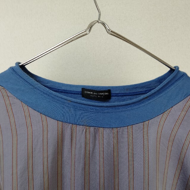 90s 初期　コムデギャルソンオムプリュス　ギャルソン　総柄　切り替え　tシャツ