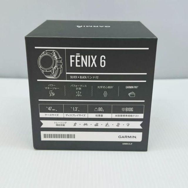 GARMIN ガーミン　fēnix 6 Black