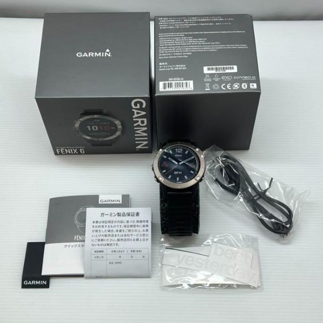 GARMIN ガーミン　fēnix 6 Black