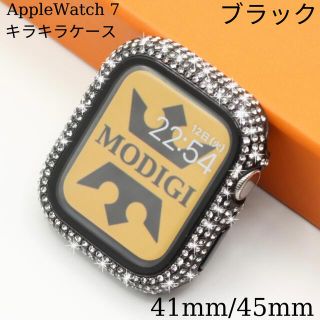 アップルウォッチ(Apple Watch)のアップルウォッチカバー 45 AppleWatchケース全面保護ケース 7 41(モバイルケース/カバー)