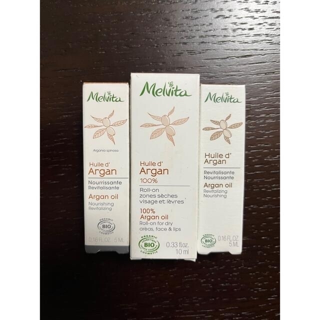 Melvita(メルヴィータ)のメルヴィータ オイル ビオオイル アルガンオイル ロールオン 3本セット コスメ/美容のスキンケア/基礎化粧品(ブースター/導入液)の商品写真