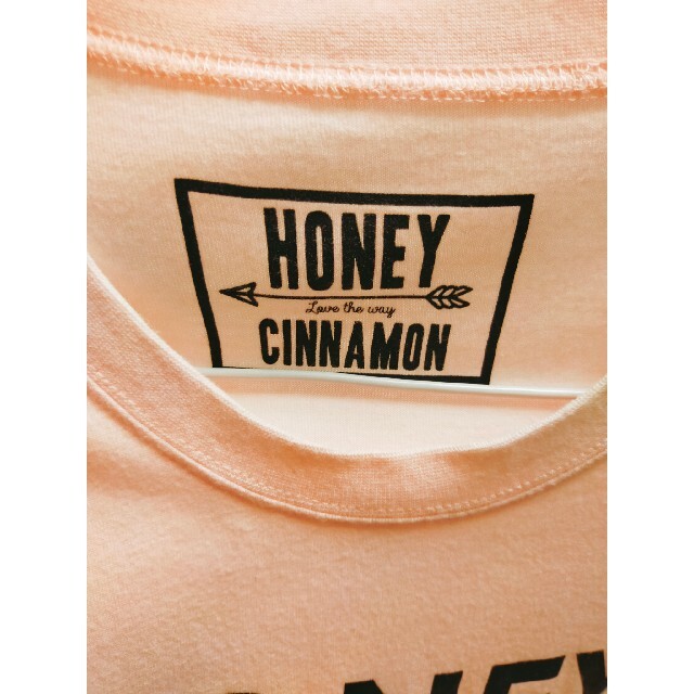 Honey Cinnamon(ハニーシナモン)のハニーシナモン ロングTシャツ レディースのトップス(Tシャツ(半袖/袖なし))の商品写真