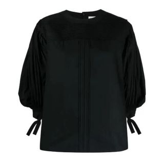 ジルサンダー(Jil Sander)のJil sander パフスリーブ　ブラウス(シャツ/ブラウス(長袖/七分))