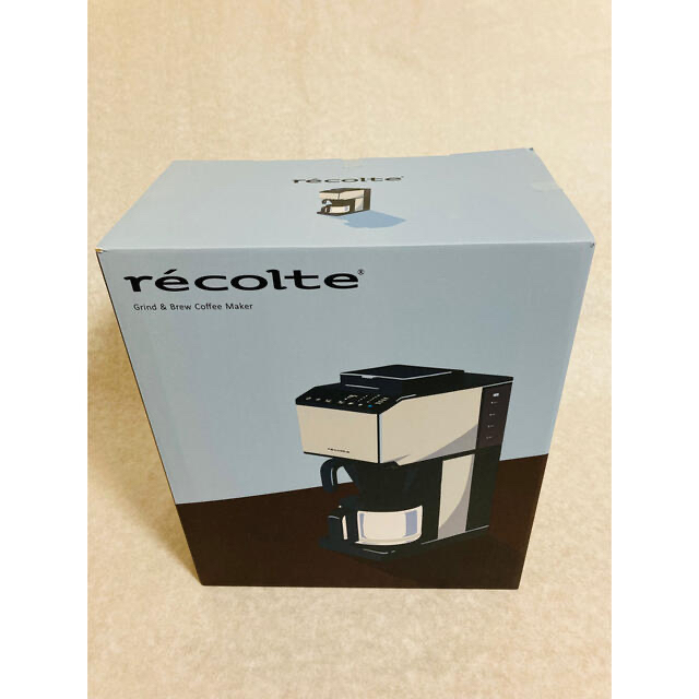 約34kg定格電圧新品、未使用品　レコルト コーン式全自動コーヒーメーカー RCD-1