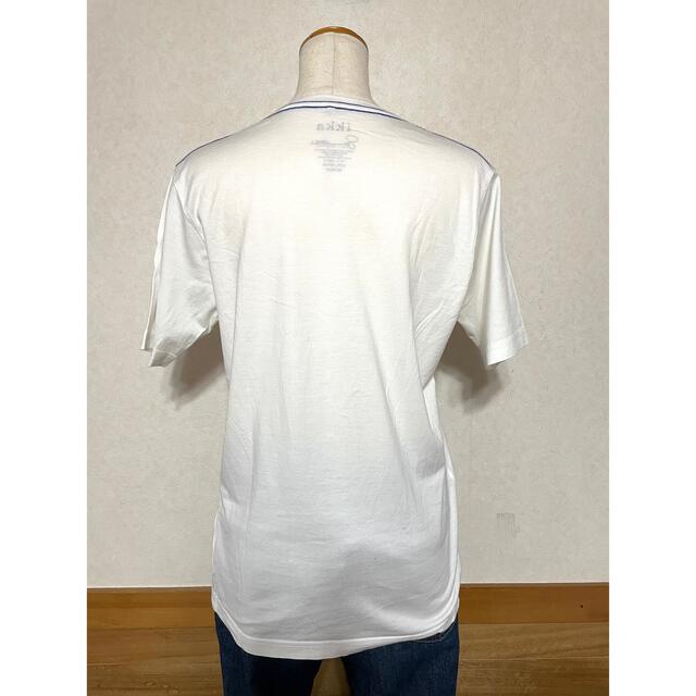 ikka(イッカ)の6-50   ikka イッカ Vネック白Tシャツ レディースのトップス(Tシャツ(半袖/袖なし))の商品写真