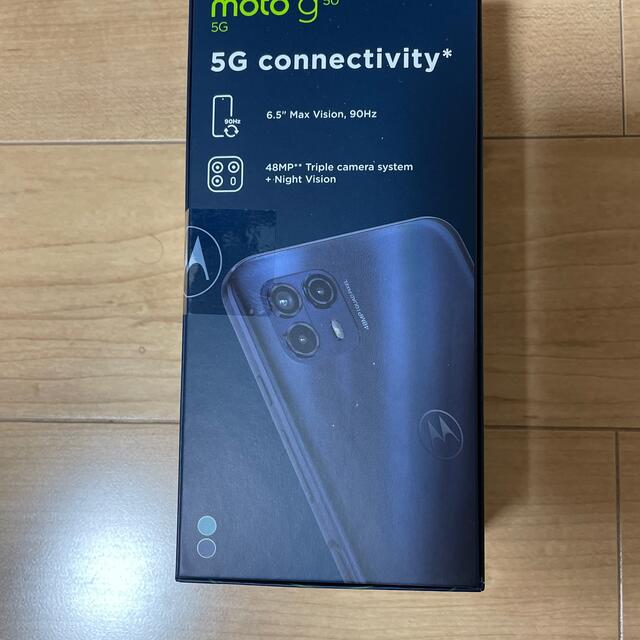 MOTOROLA moto g50 5G メテオグレイ PAR70000JP