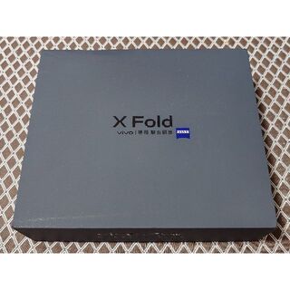 【ケース3個付】vivo X Fold 12GB/256GB ブルー(スマートフォン本体)