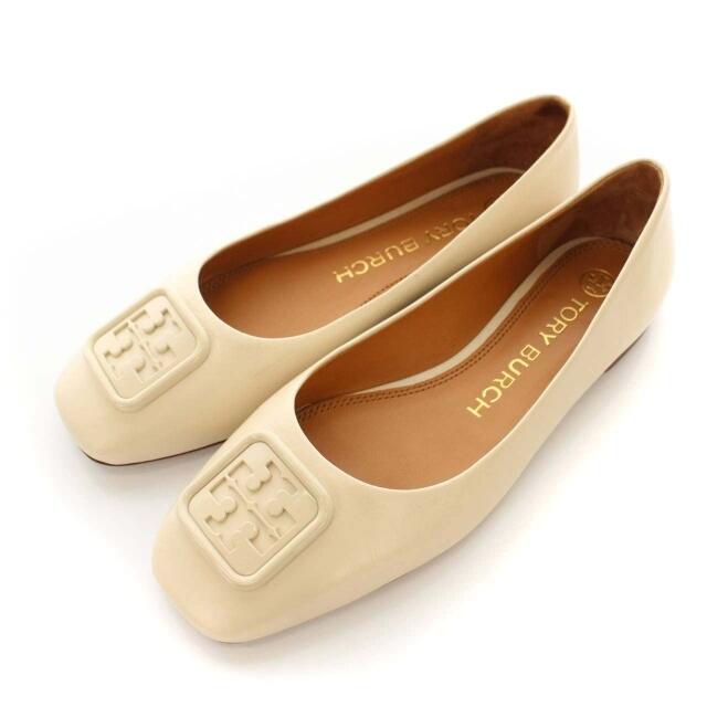 Tory Burch   トリーバーチ GEORGIA BALLET パンプス 7C ベージュの