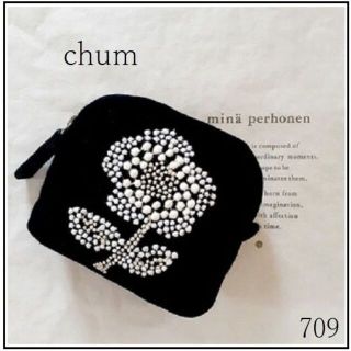 【専用❼⓪❾】⚮̈chum×flower step◆オールマチ付きポーチ(ポーチ)