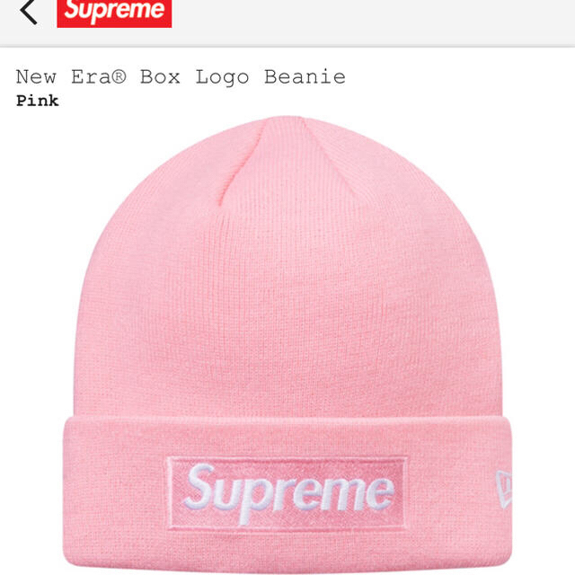 素敵でユニークな Supreme - ピンク Box/ビーニーハット Era New