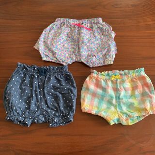 ベビーギャップ(babyGAP)のギャップ他　ハーフパンツ　3点まとめて　サイズ70cm(パンツ)