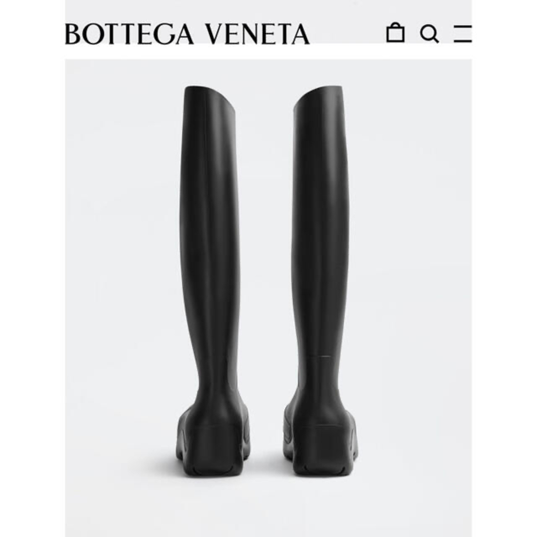 BOTTEGA VENETA - Bottega Veneta ボッテガ パドル ニーブーツ BOTTEGA VENETA - Bottega Veneta ボッテガ パドル ニーブーツ