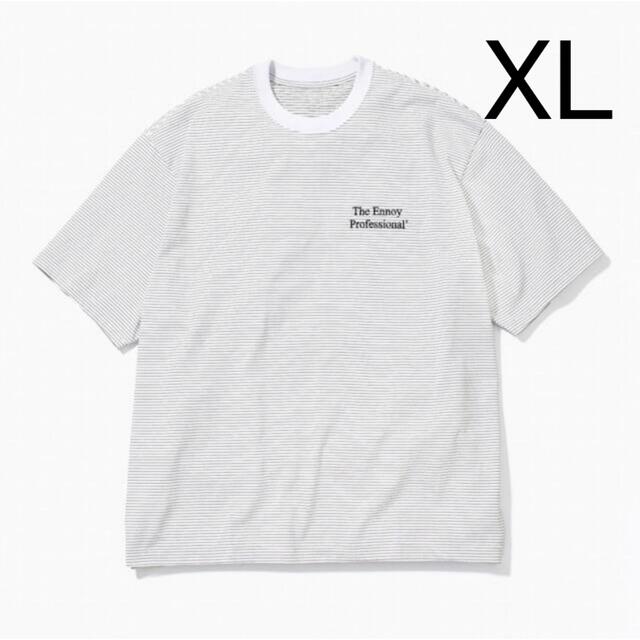 1LDK SELECT(ワンエルディーケーセレクト)のENNOY S/S Border T WHITE BLACK XL エンノイ  メンズのトップス(Tシャツ/カットソー(半袖/袖なし))の商品写真