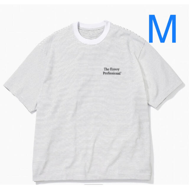 ennoy L S/S Border T-Shirt BLACK × WHITE L トップス 購入特典付き