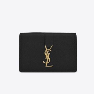 SAINT LAURENT レディース二つ折り財布ミニウォレット