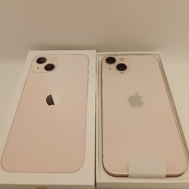 【出品は7月24日まで、未使用】iPhone13 128gb ピンク