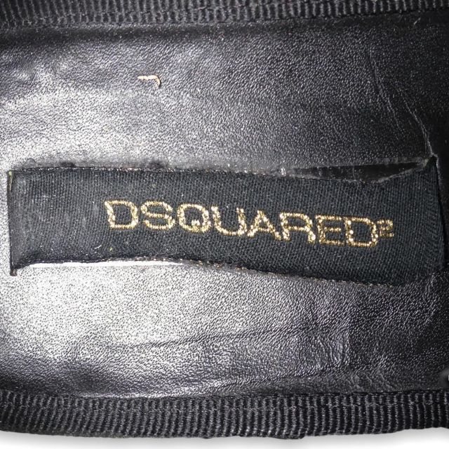 イタリア製 シューズ DSQUARED2 ディースクエアード 黒 HH8201415CONDITION