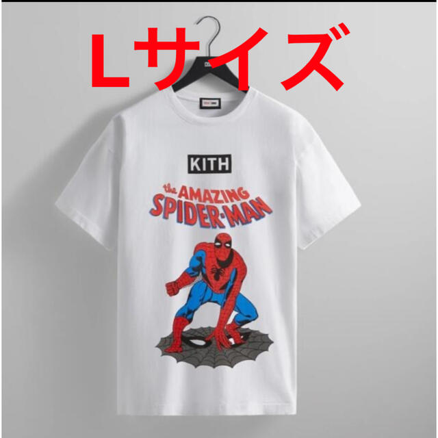 kith × スパイダーマン Tee コミック付 Lサイズ