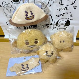 BT21  ベーシックたっとん S ハット　CHIMMY & RJセット