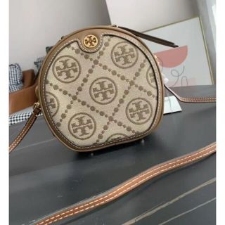 Tory Burch - トリーバーチ Tモノグラム ジャカード ムーンバッグ 販売 ムーンバッグ ジャカード Tモノグラム トリーバーチ ショルダーバッグ