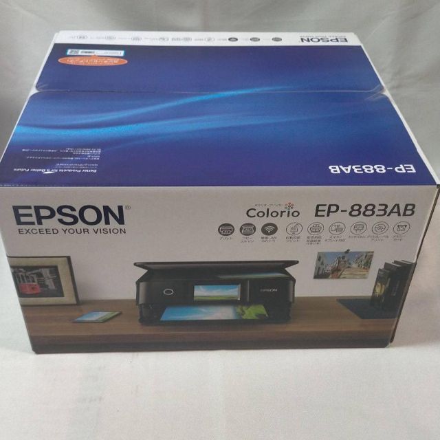 最新入荷 EPSON カラリオ EP-883AB エプソン プリンター A4 インクジェット 開封 未使用品