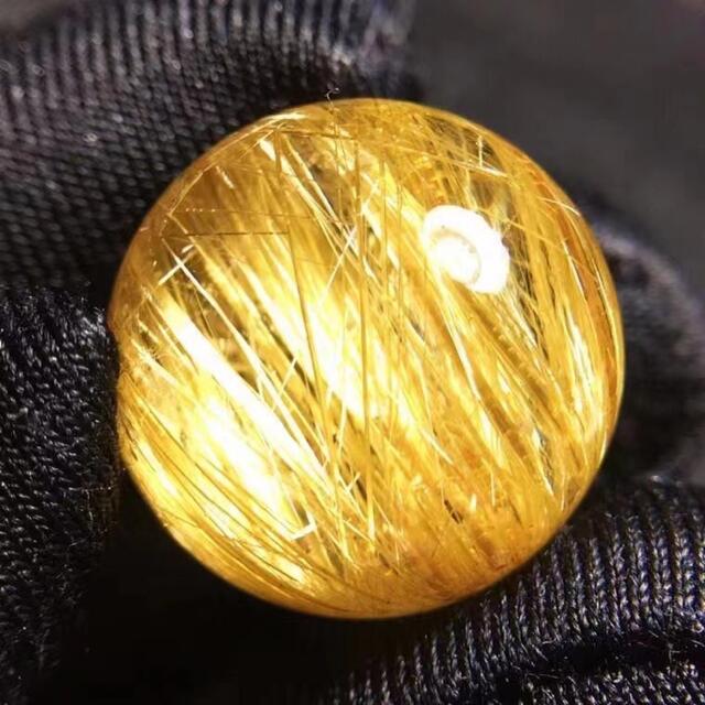 ⭐︎【天然】タイチンクオーツ 丸玉 18.8mm