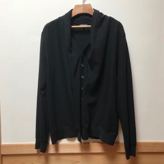 超希少Ann demeulemeester ドレープ　コットン　カーディガン