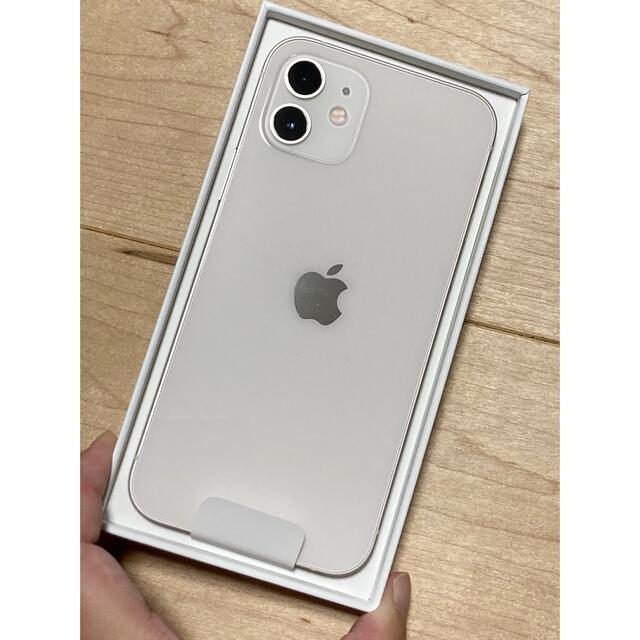 アイフォンiphone12 64GB シロ