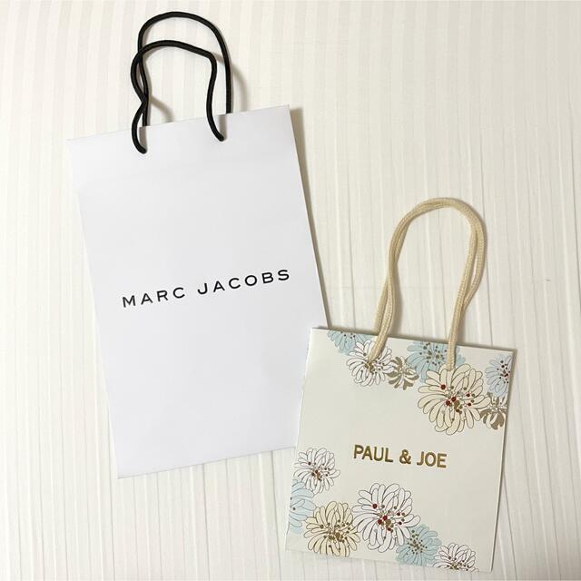 MARC JACOBS(マークジェイコブス)のMARC JACOBSとPAUL &JOEの紙袋 レディースのバッグ(ショップ袋)の商品写真