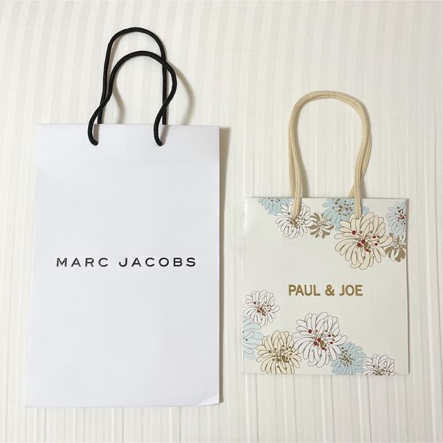 MARC JACOBS(マークジェイコブス)のMARC JACOBSとPAUL &JOEの紙袋 レディースのバッグ(ショップ袋)の商品写真