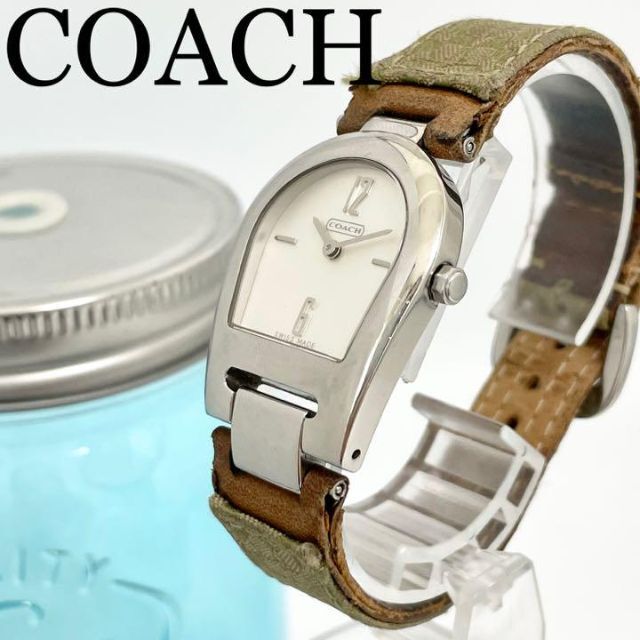 新品未使用コーチcoachシグネチャーシルバー時計 | vrealitybolivia.com