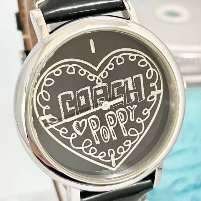 【2022?新作】 COACH - コーチ時計 レディース腕時計 純正ベルト ブラック ハート COACH 565 腕時計 - www.pvn