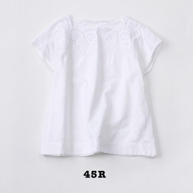 45R(フォーティーファイブアール)| カットワークノースリーブ