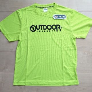 アウトドアプロダクツ(OUTDOOR PRODUCTS)の【新品】OUTDOOR PRODUCTS　男の子Ｔシャツ　ライトグリーン　160(Tシャツ/カットソー)